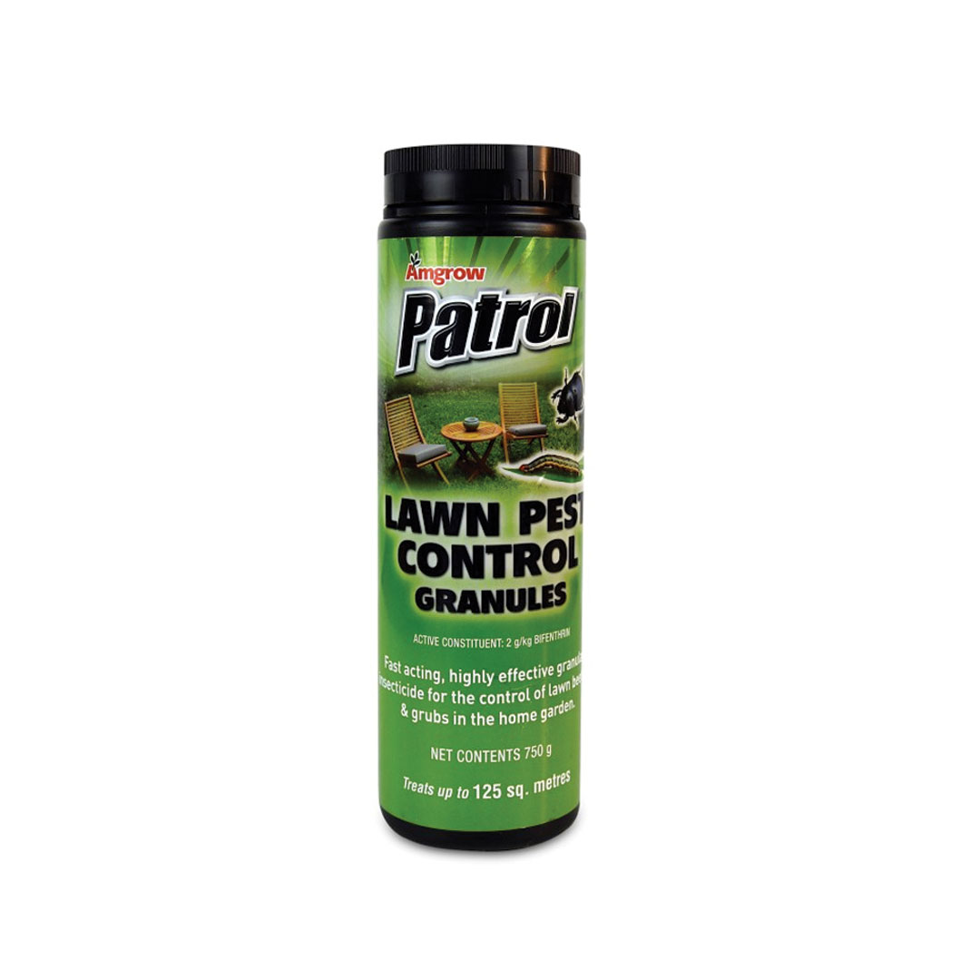 Product can Amgrow Patrol Lawn Pest Control Granules